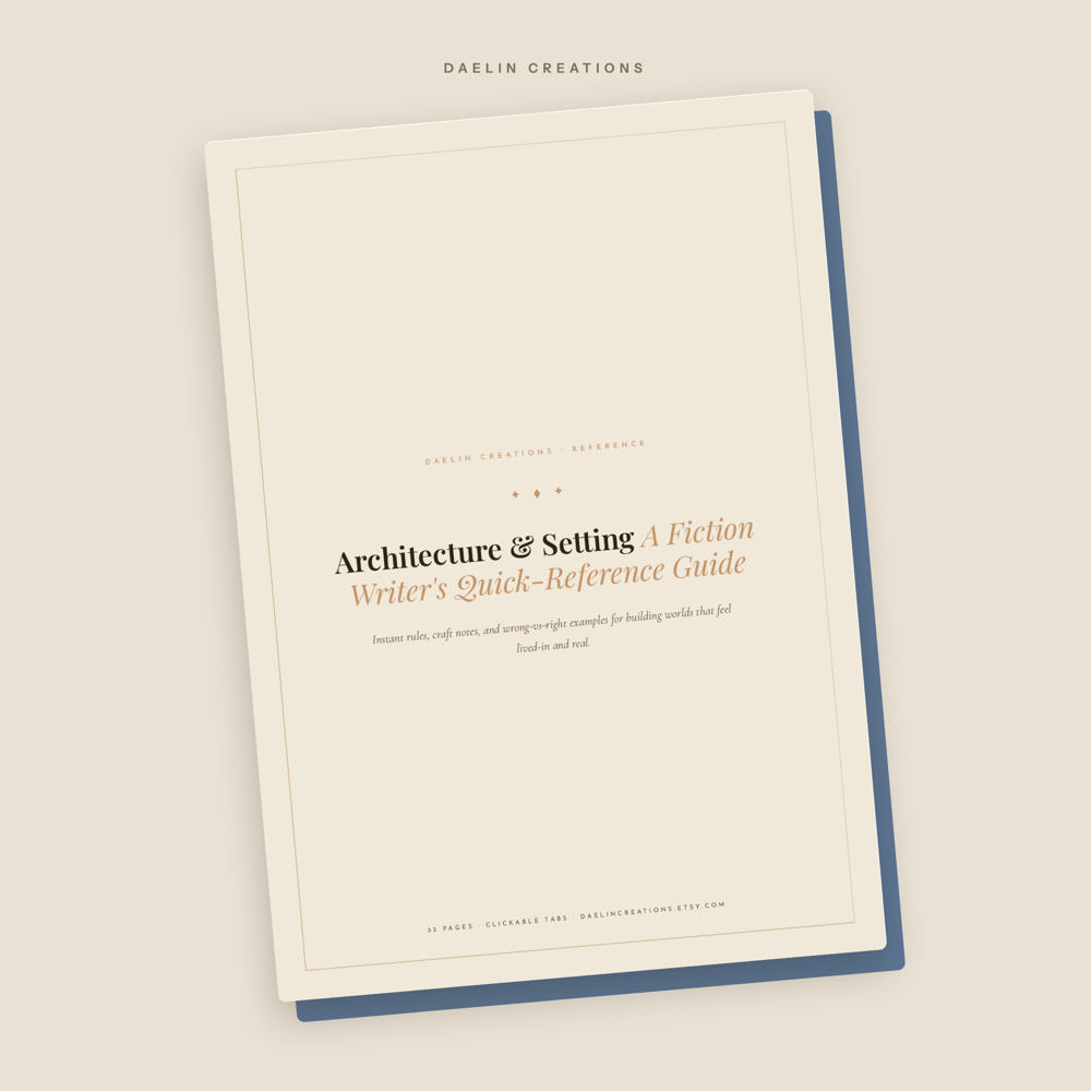 Architecture & Setting Reference Guide for Fiction Writers — image 2