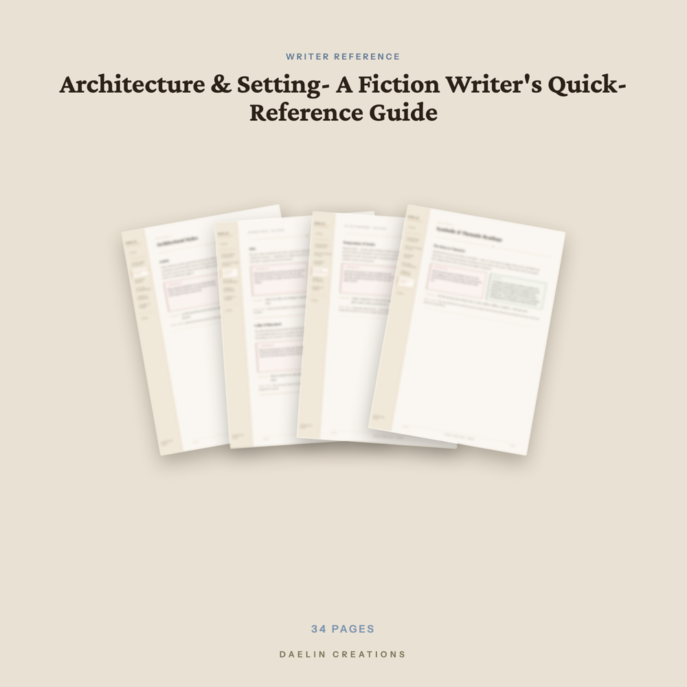 Architecture & Setting Reference Guide for Fiction Writers — image 3