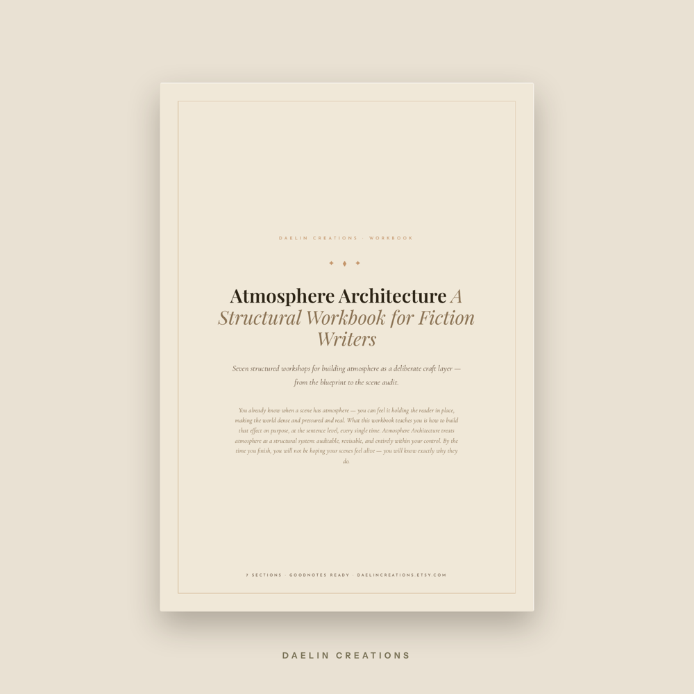 Atmosphere Architecture Workbook for Fiction Writers