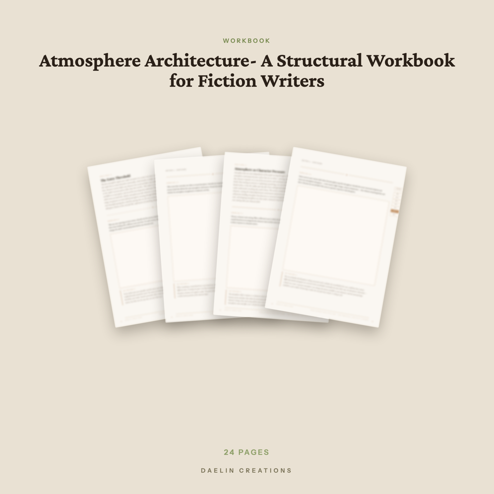 Atmosphere Architecture Workbook for Fiction Writers — image 3