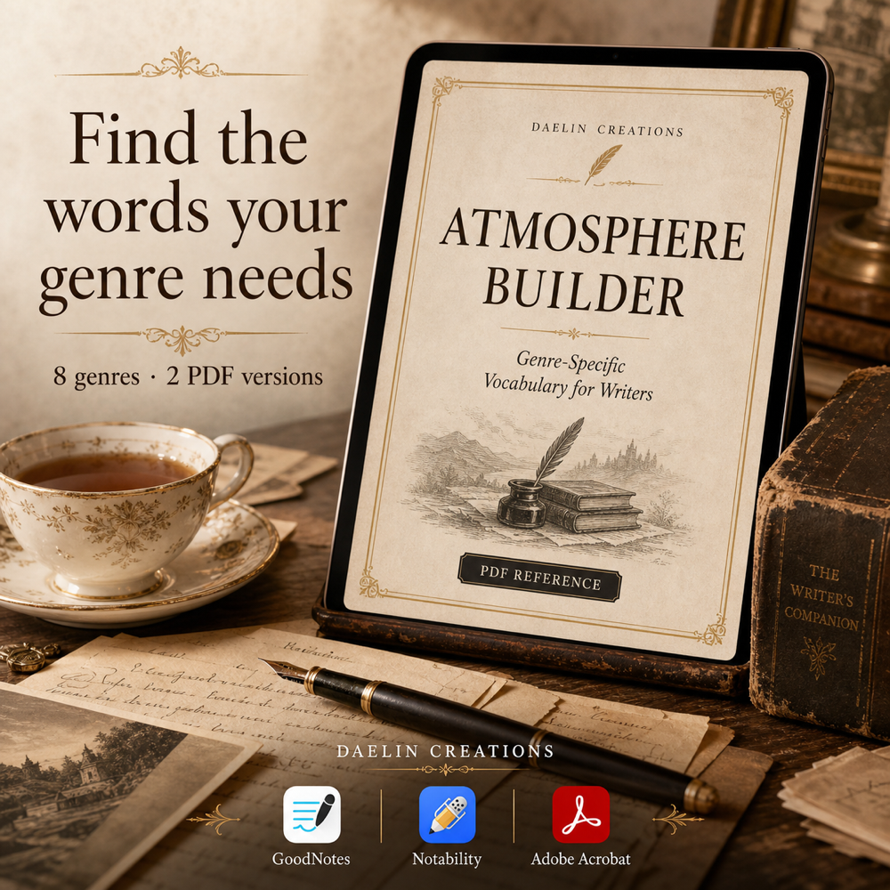 Genre Vocabulary Guide for Writers