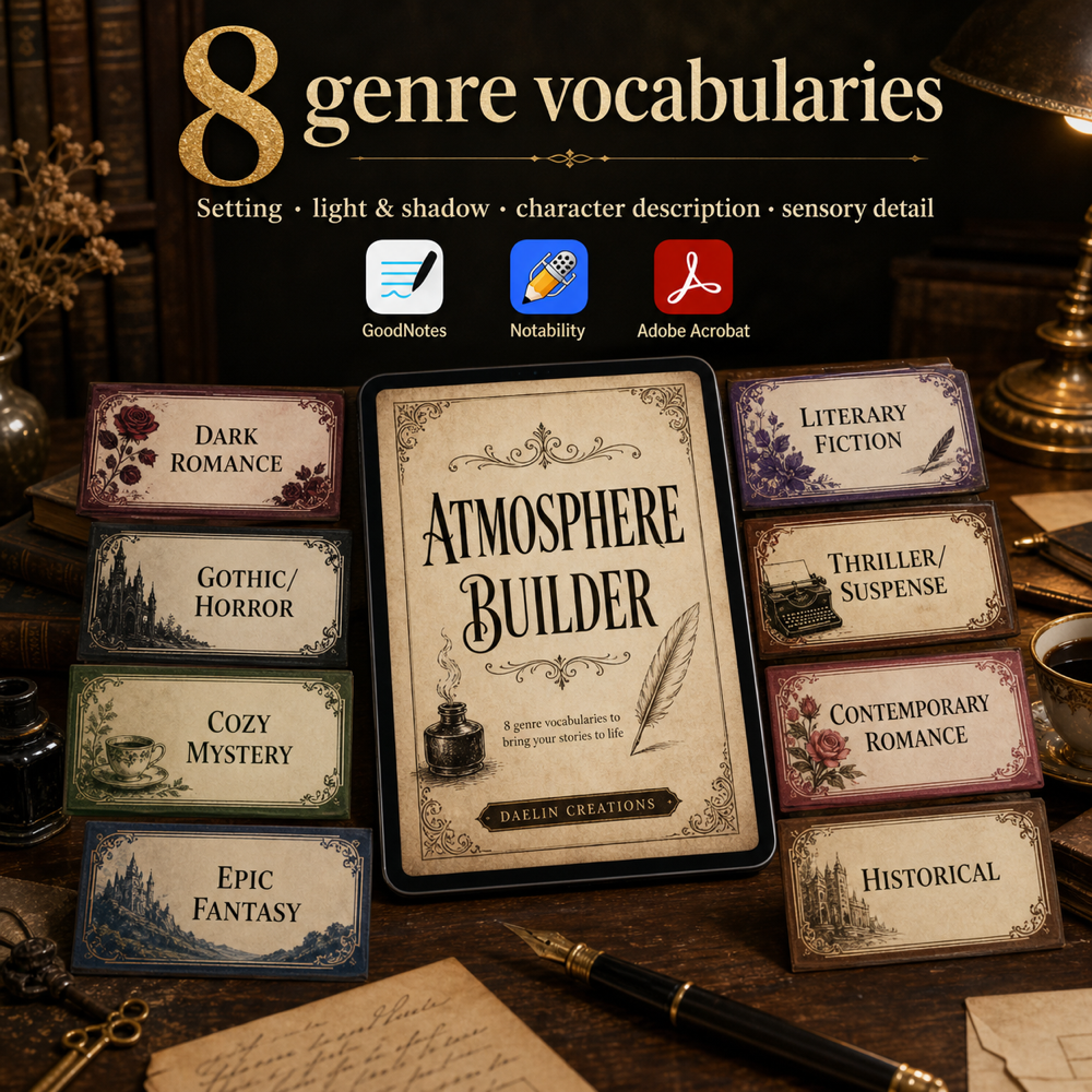 Genre Vocabulary Guide for Writers — image 3