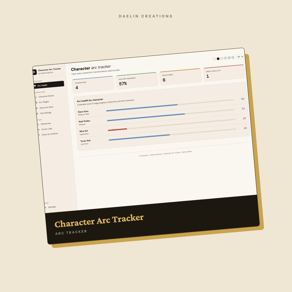 Character Arc Tracker — image 2