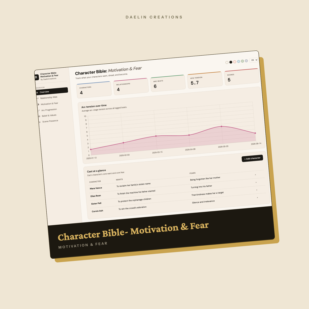 Character Bible Dashboard — image 2