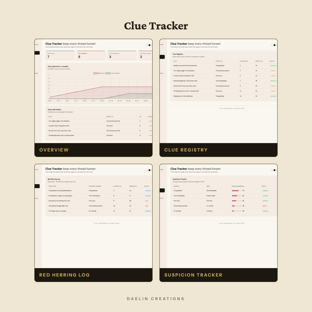 Clue Tracker — image 3