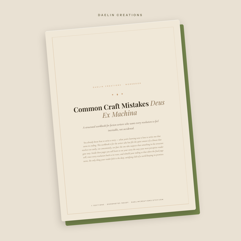 Deus Ex Machina Workbook — image 2