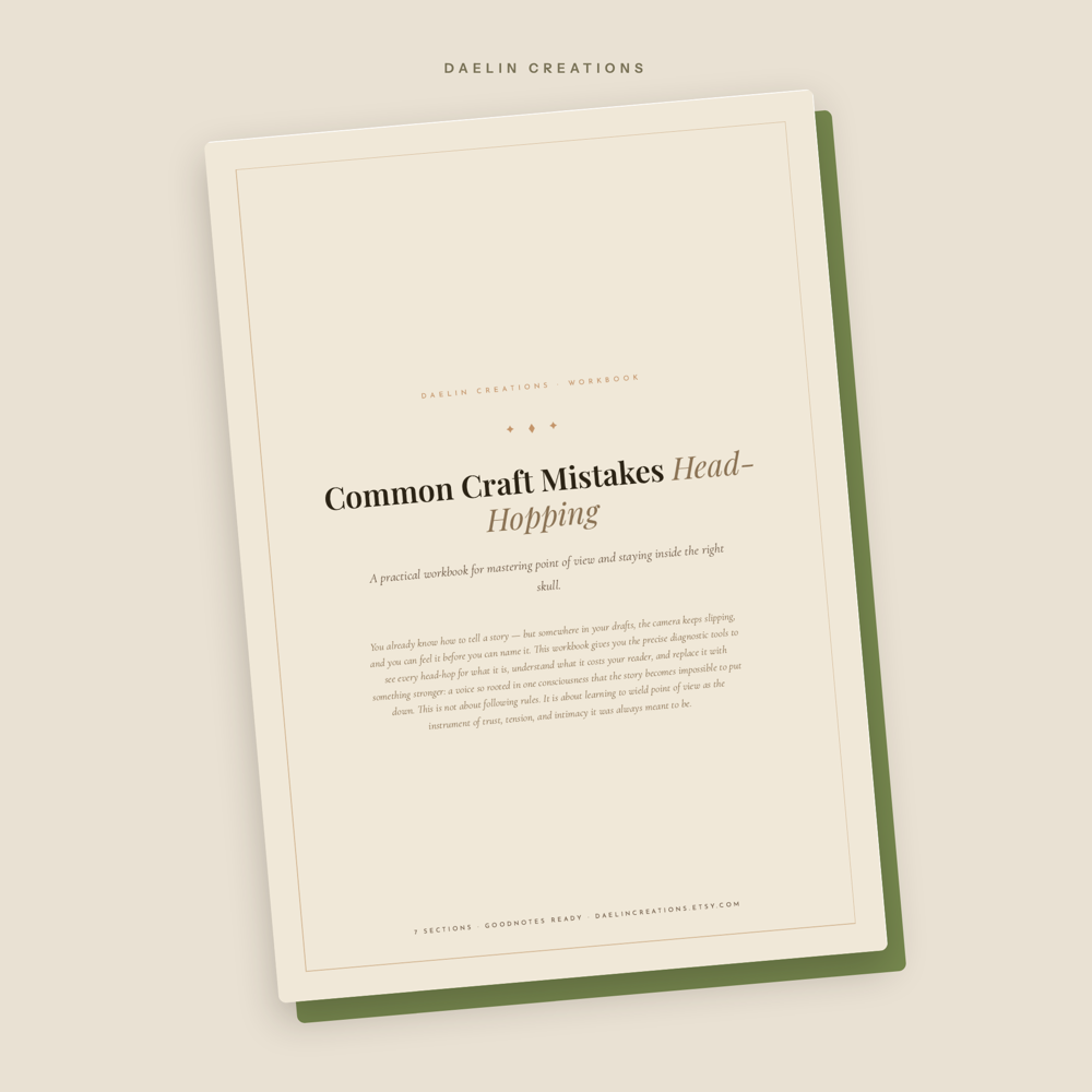 Head-Hopping Workbook for Fiction Writers — image 2