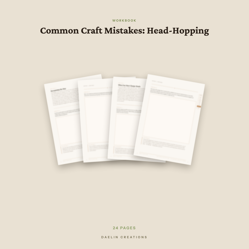 Head-Hopping Workbook for Fiction Writers — image 3