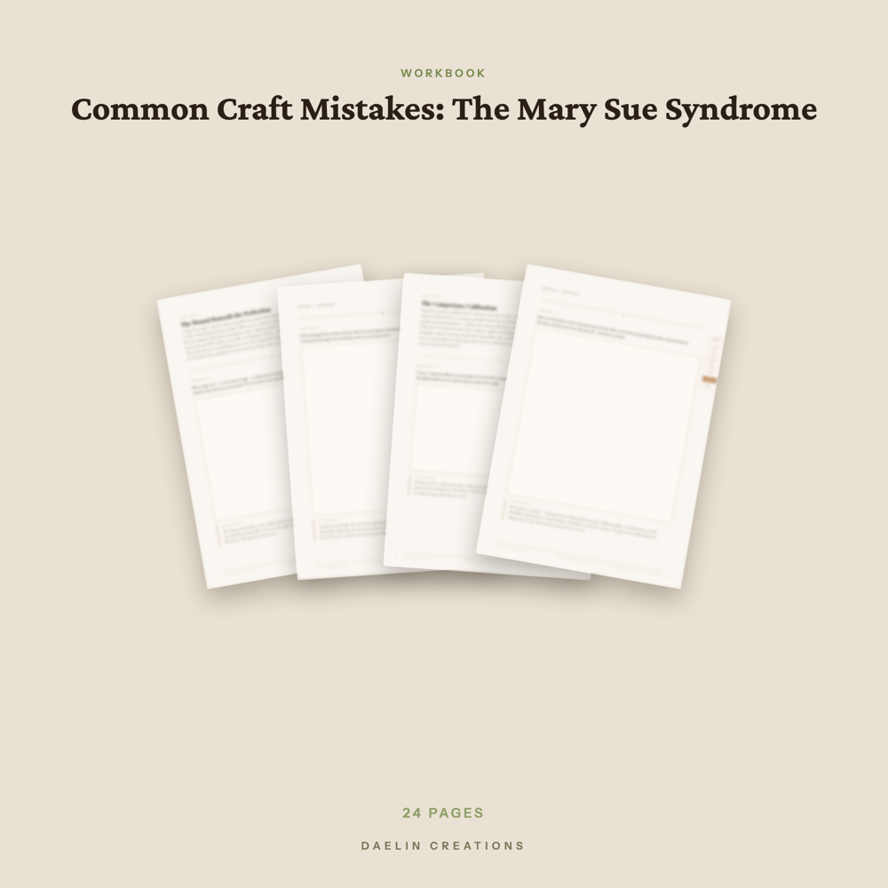 Mary Sue Syndrome Workbook — image 3