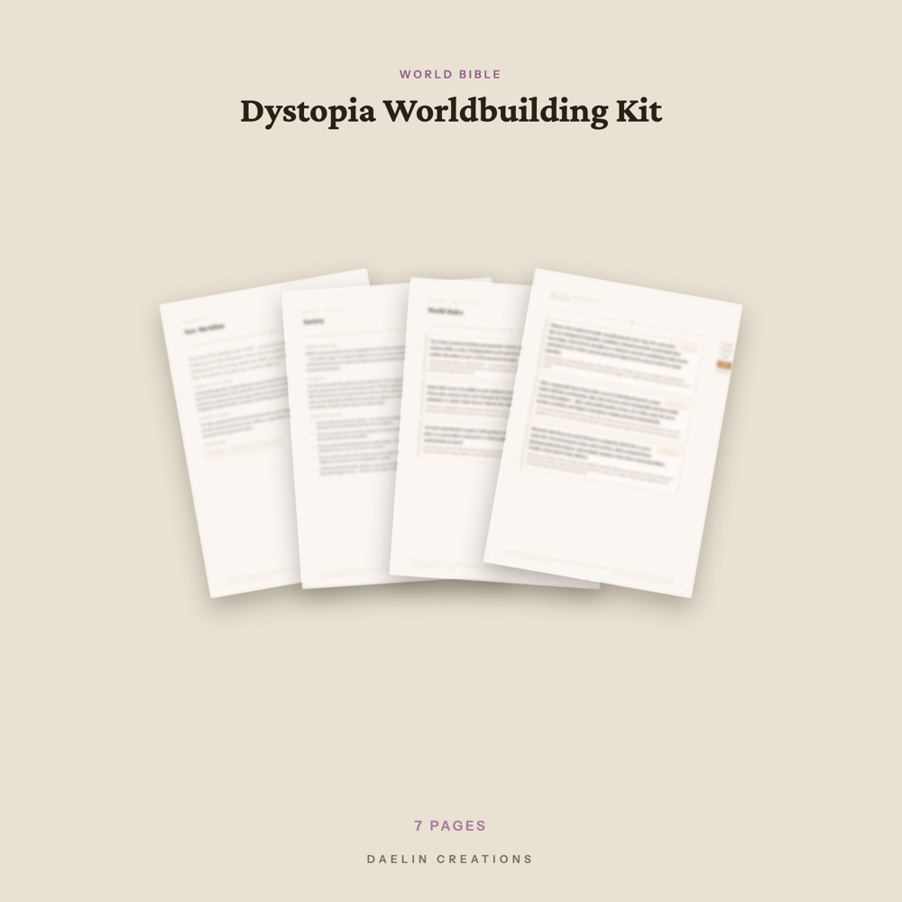 Scifi World Bible — image 3