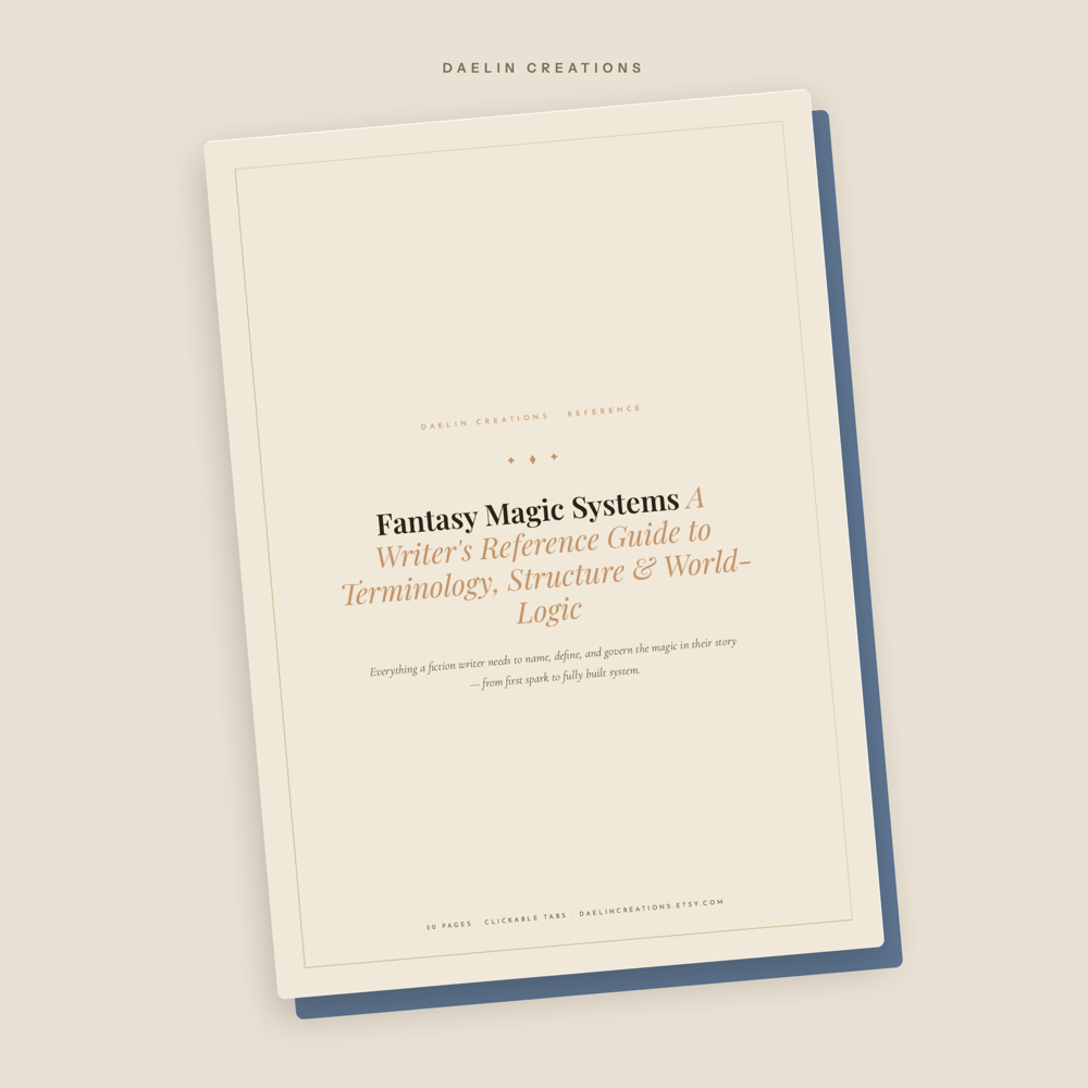 Fantasy Magic System Reference Guide — image 2