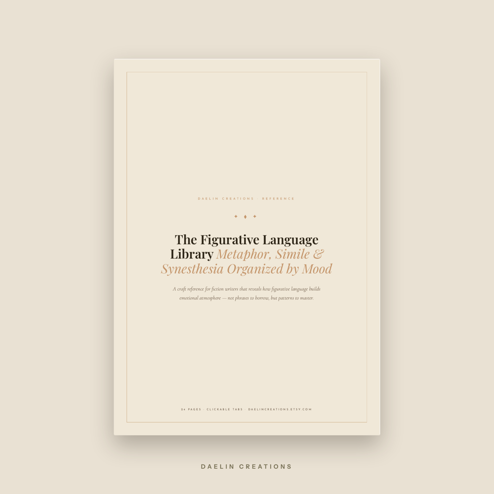 Figurative Language Library for Writers