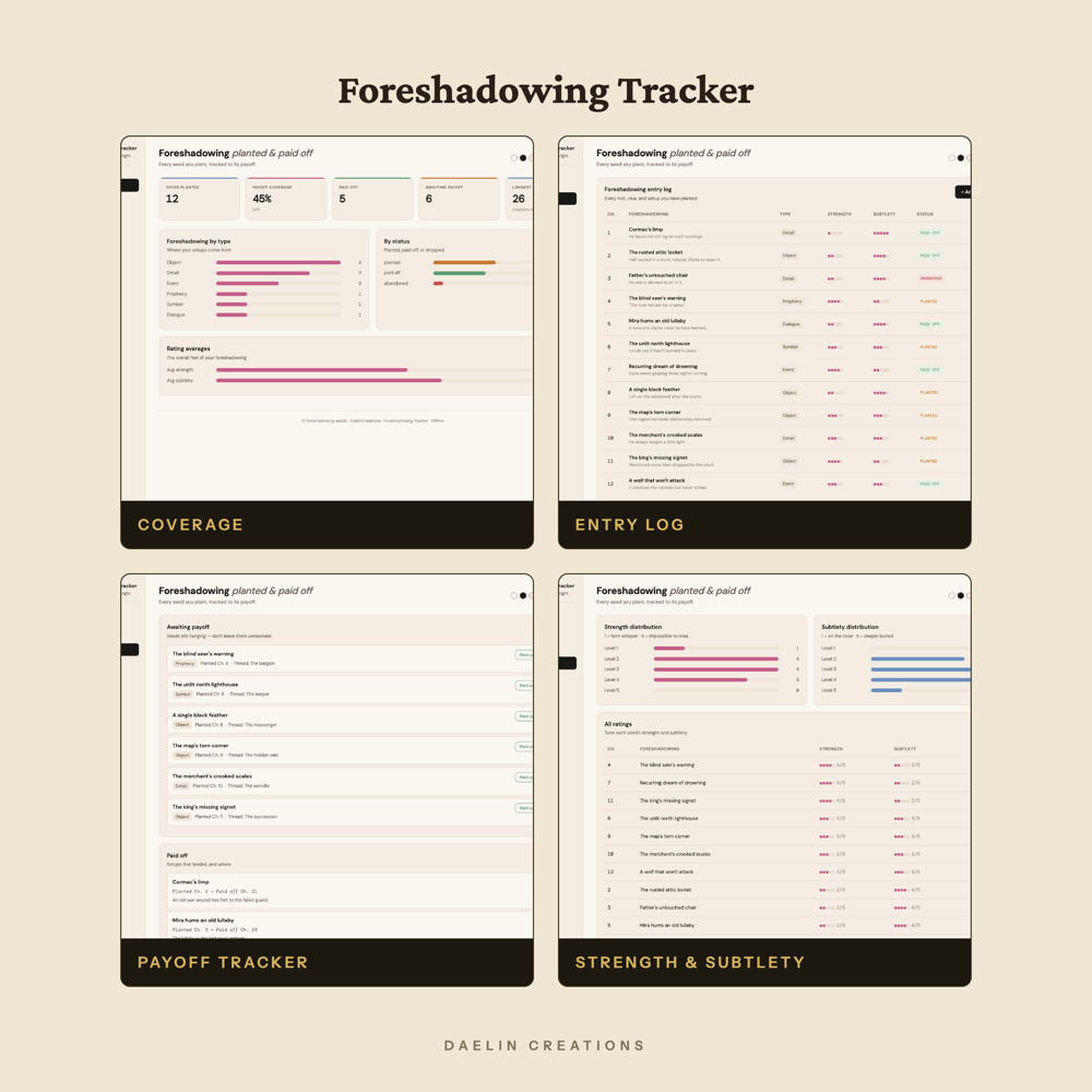 Foreshadowing Tracker — image 3