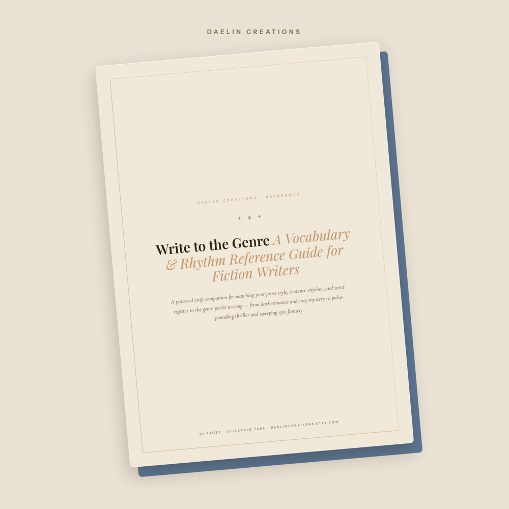 Genre Voice Reference Guide for Writers — image 2