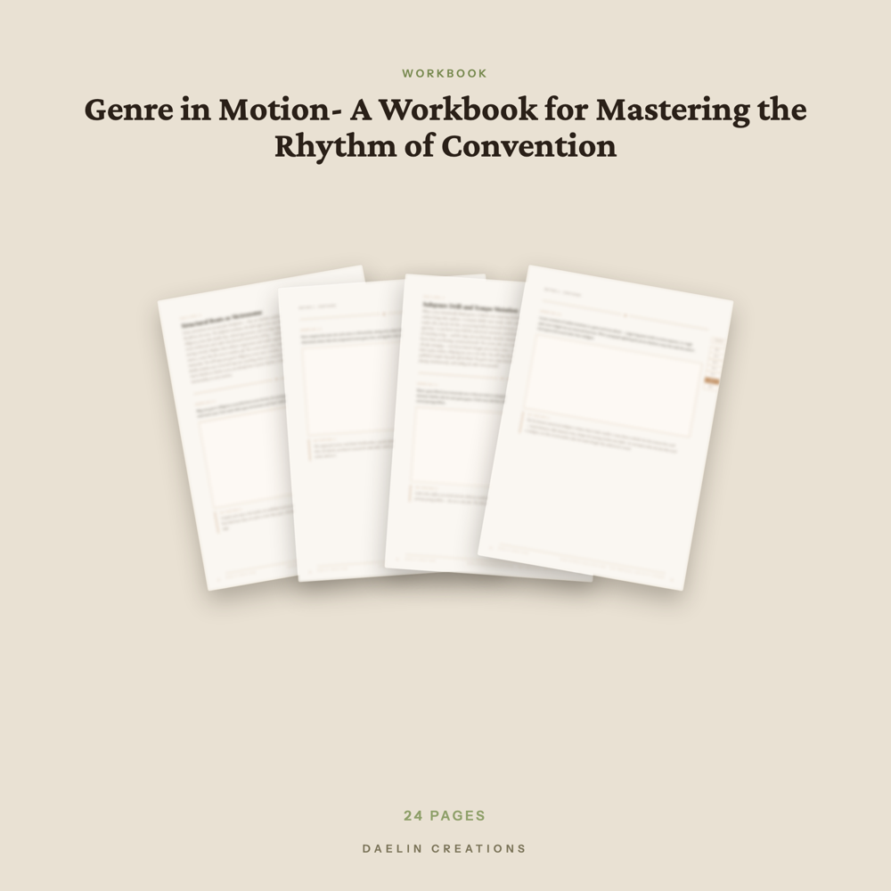 Genre Fiction Pacing Workbook — image 3
