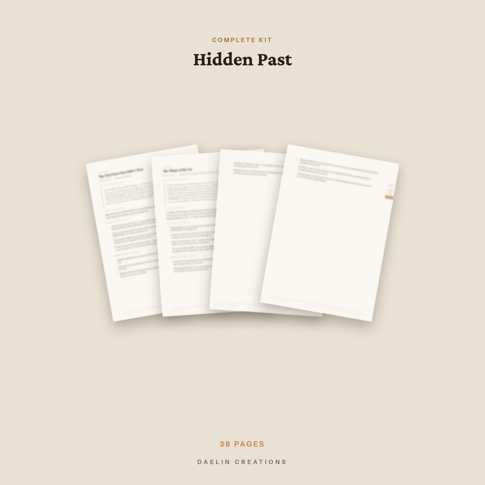 Hidden Past Story Structure Template — image 3