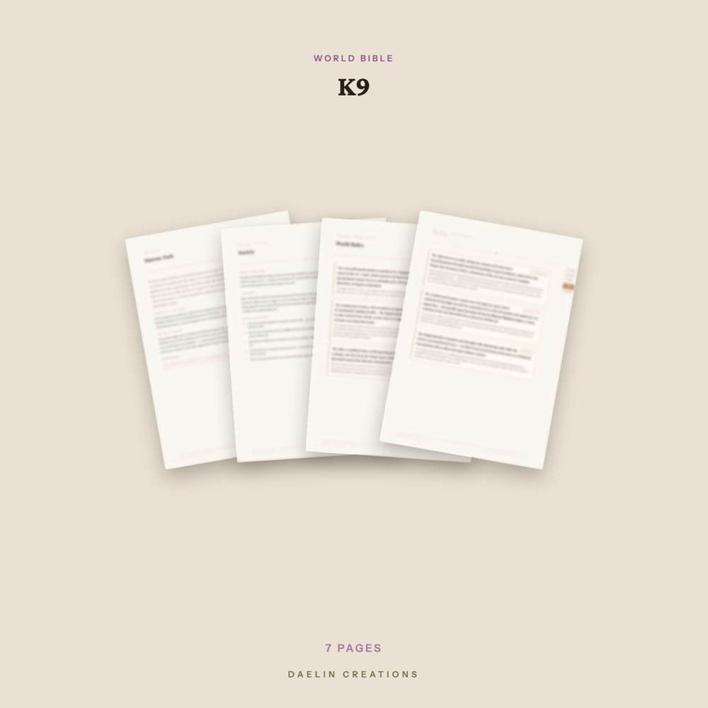 Horror World Bible — image 3