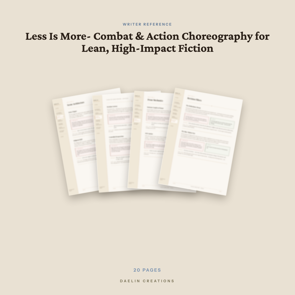 Combat & Action Choreography Writing Guide — image 3