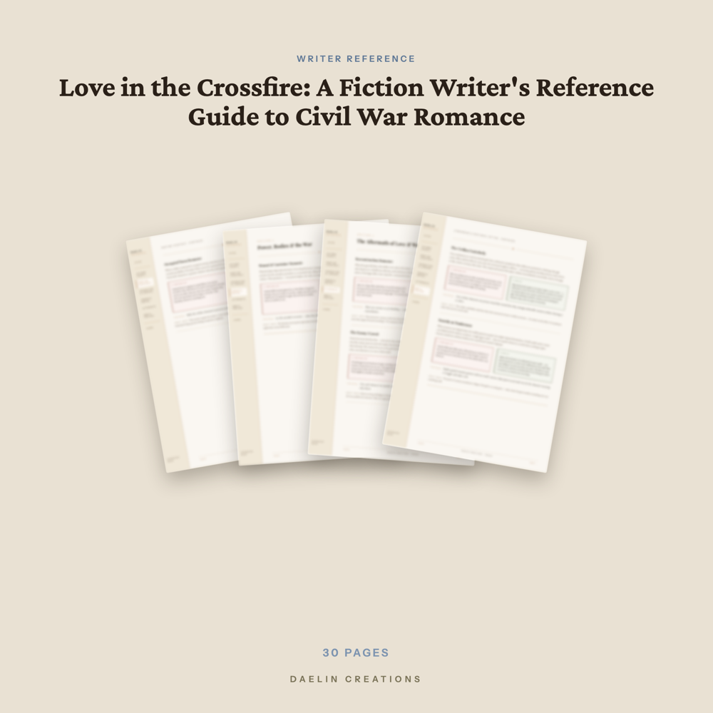 Civil War Romance Writing Guide — image 3