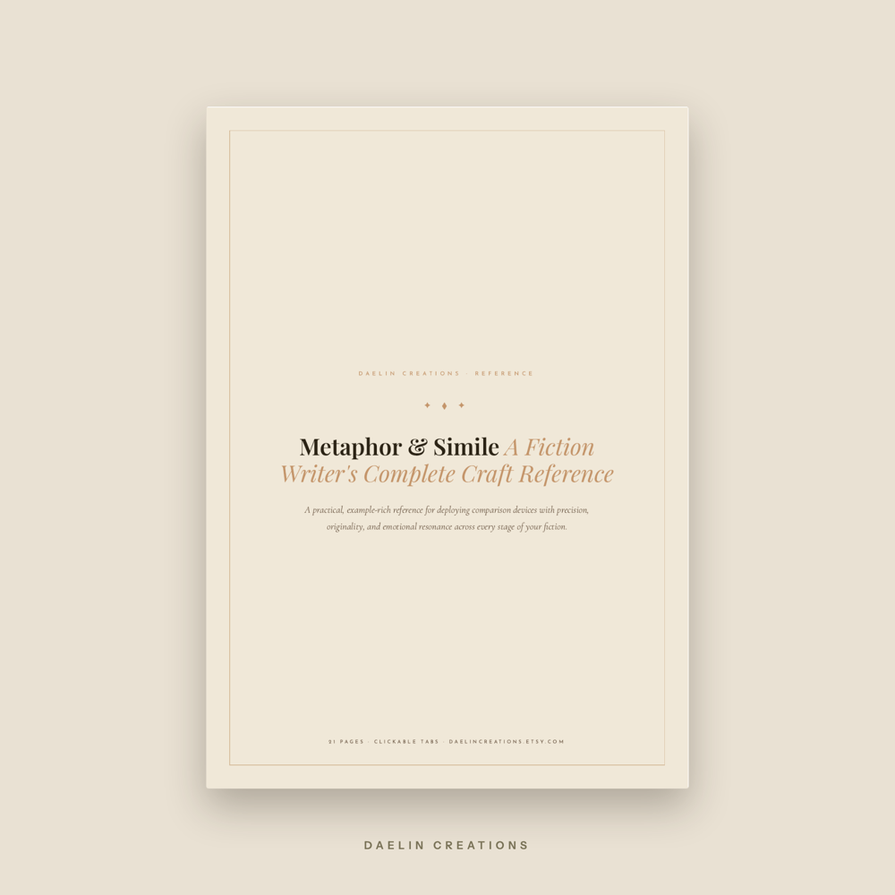 Metaphor & Simile Craft Reference