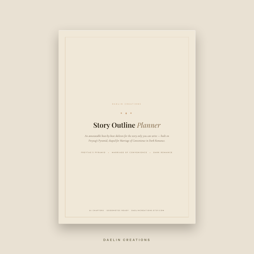 Dark Romance Novel Outline