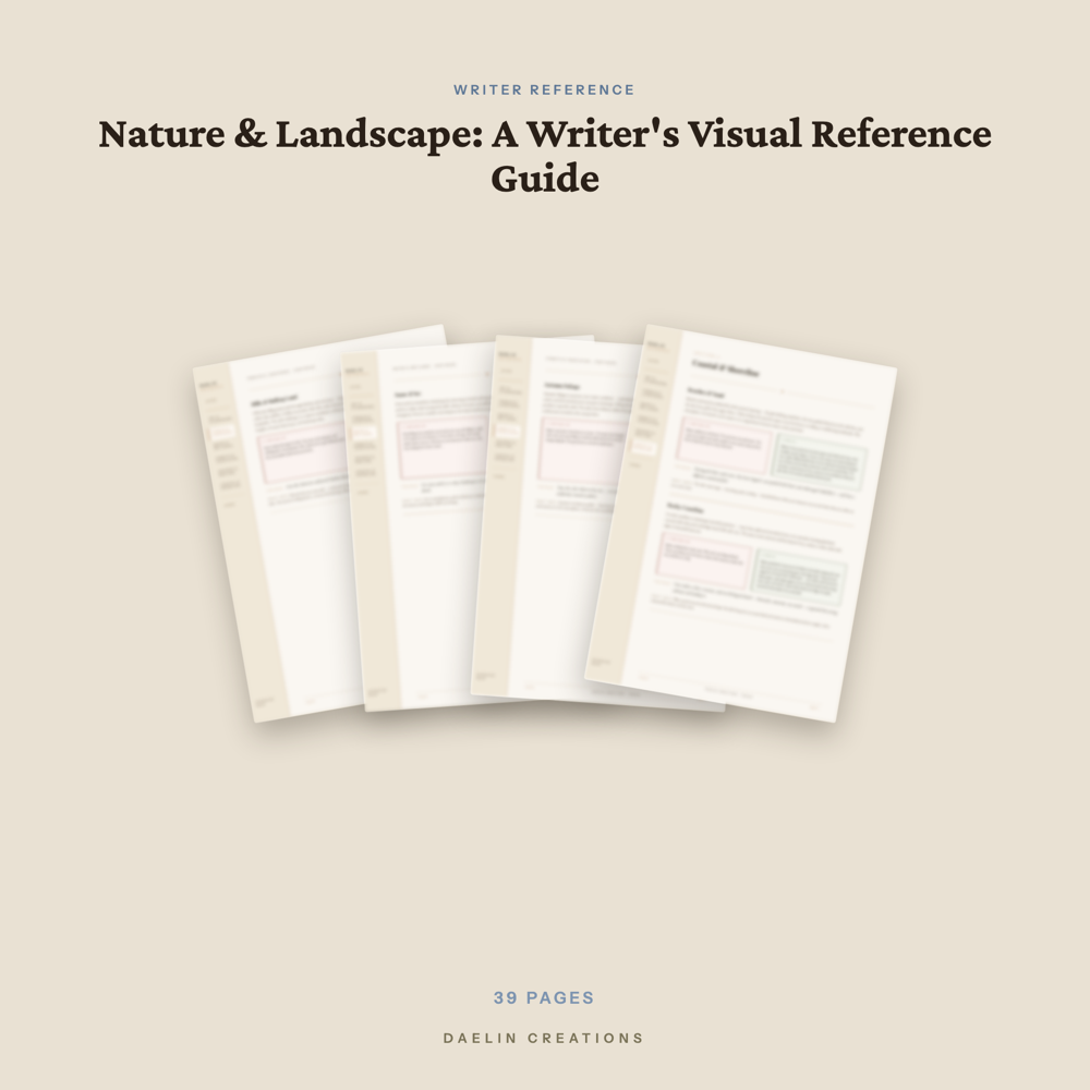 Nature & Landscape Writer's Reference Guide — image 3