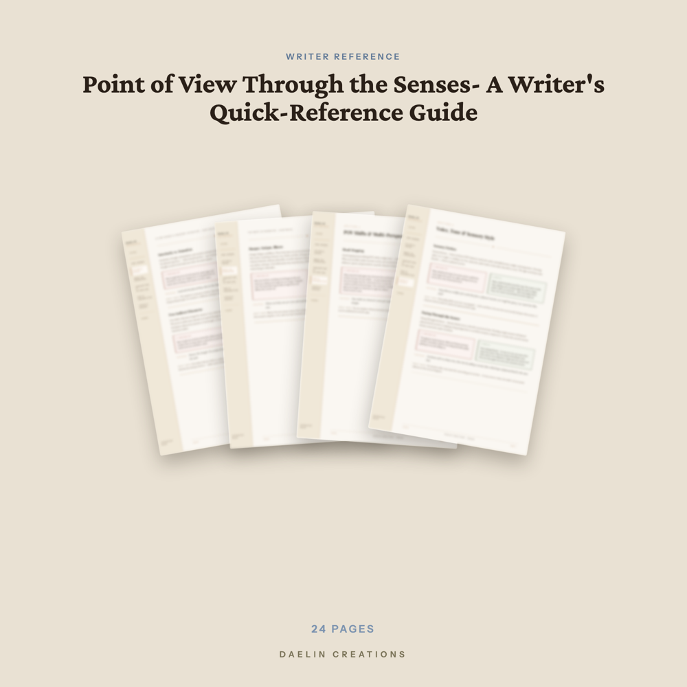 Point of View Quick-Reference Guide for Fiction Writers — image 3