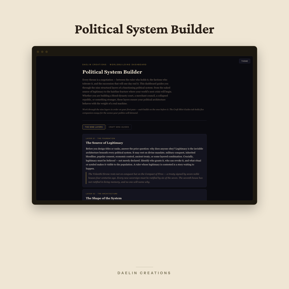 Political System Builder