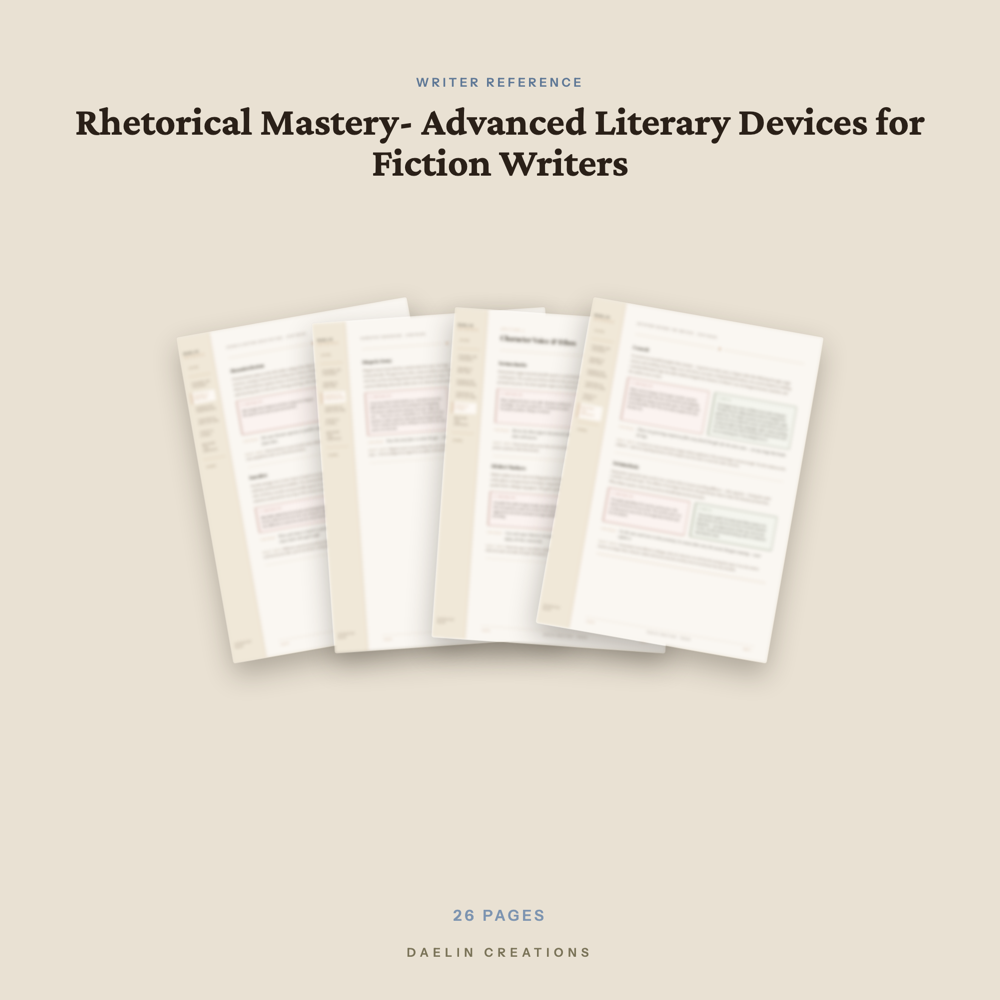 Literary Devices Reference Guide for Fiction Writers — image 3