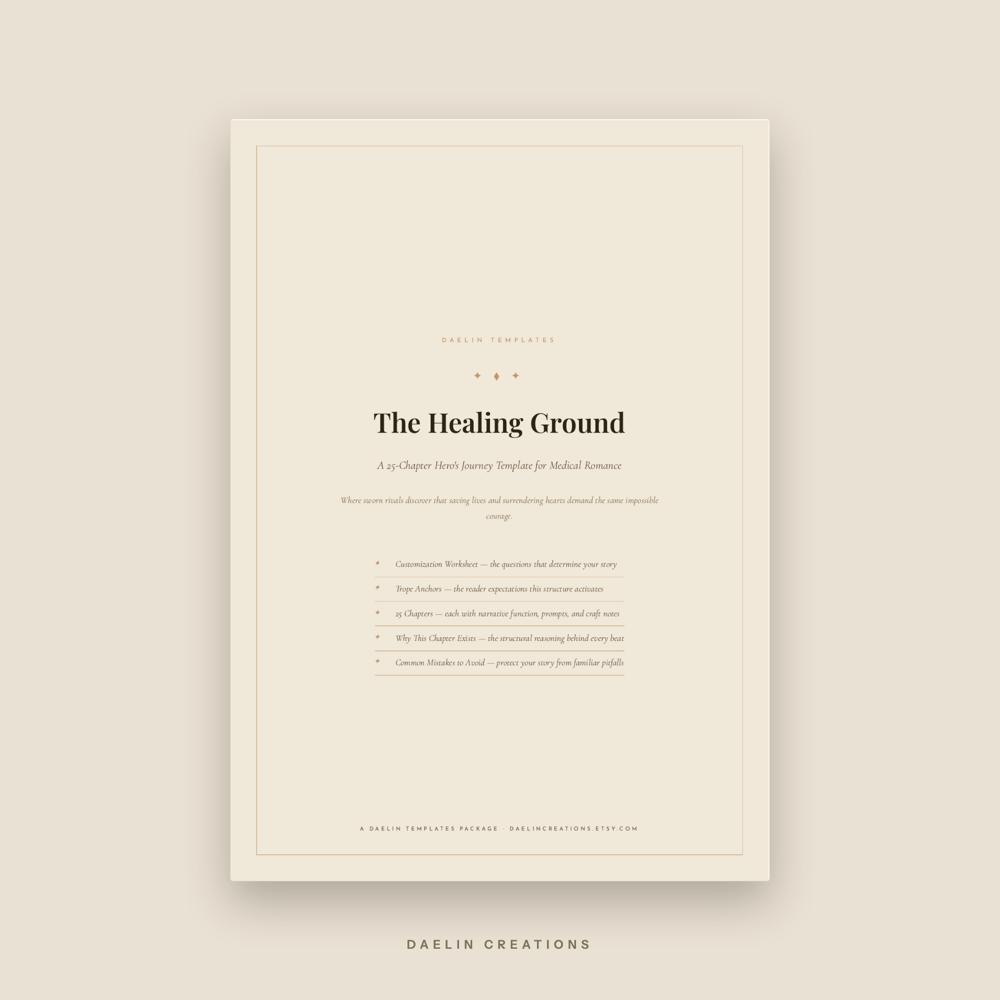 Medical Romance Writing Template