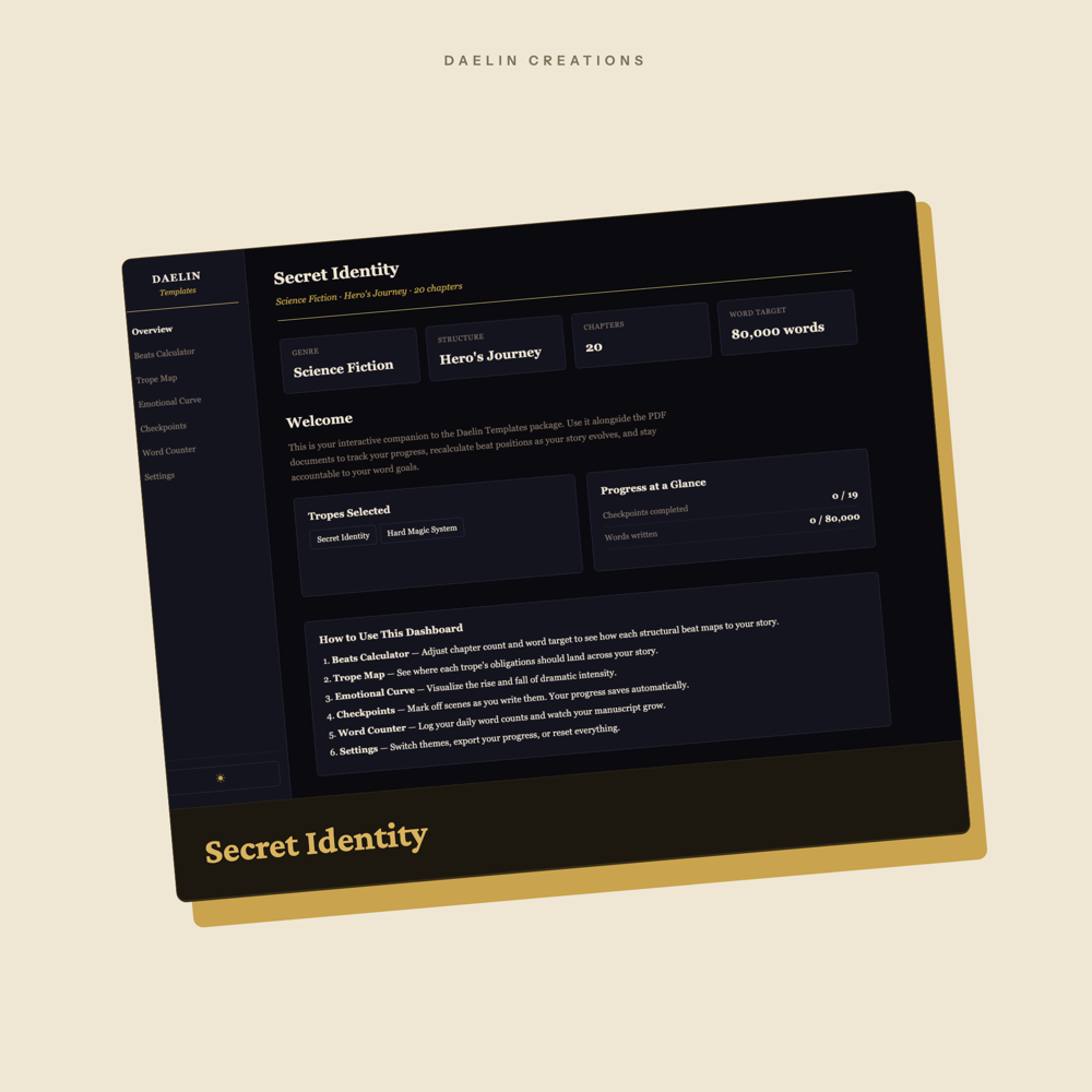 Secret Identity Plot Outline — image 2