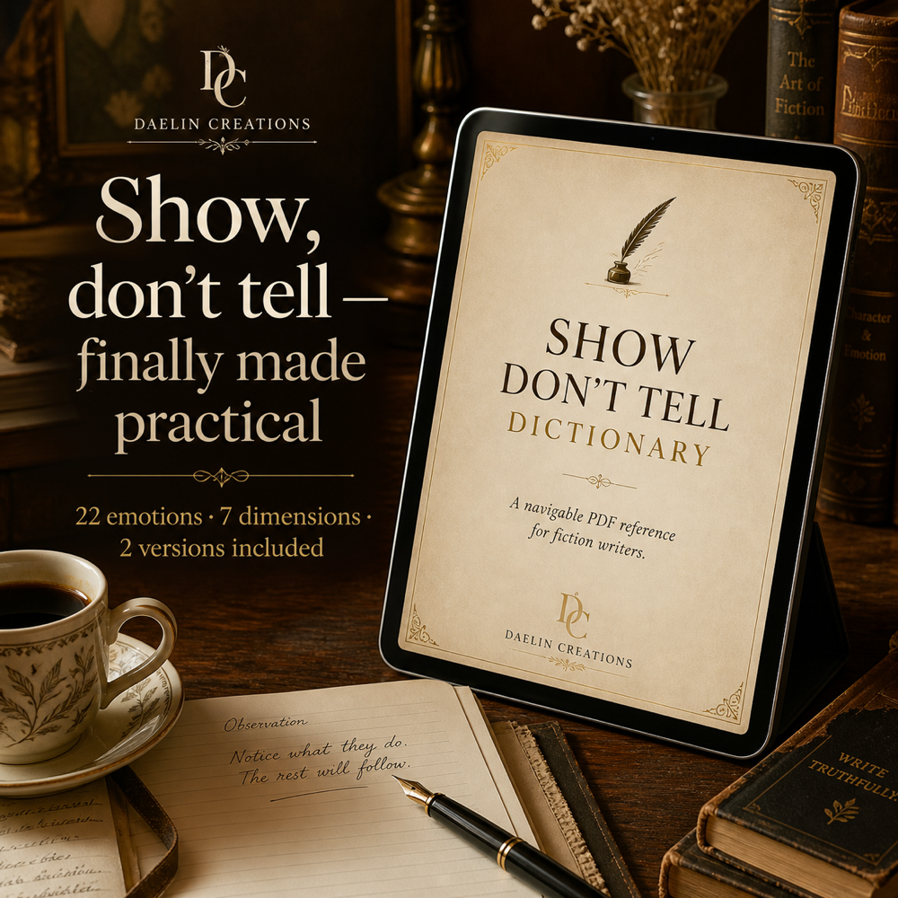 Show Don't Tell Guide for Writers