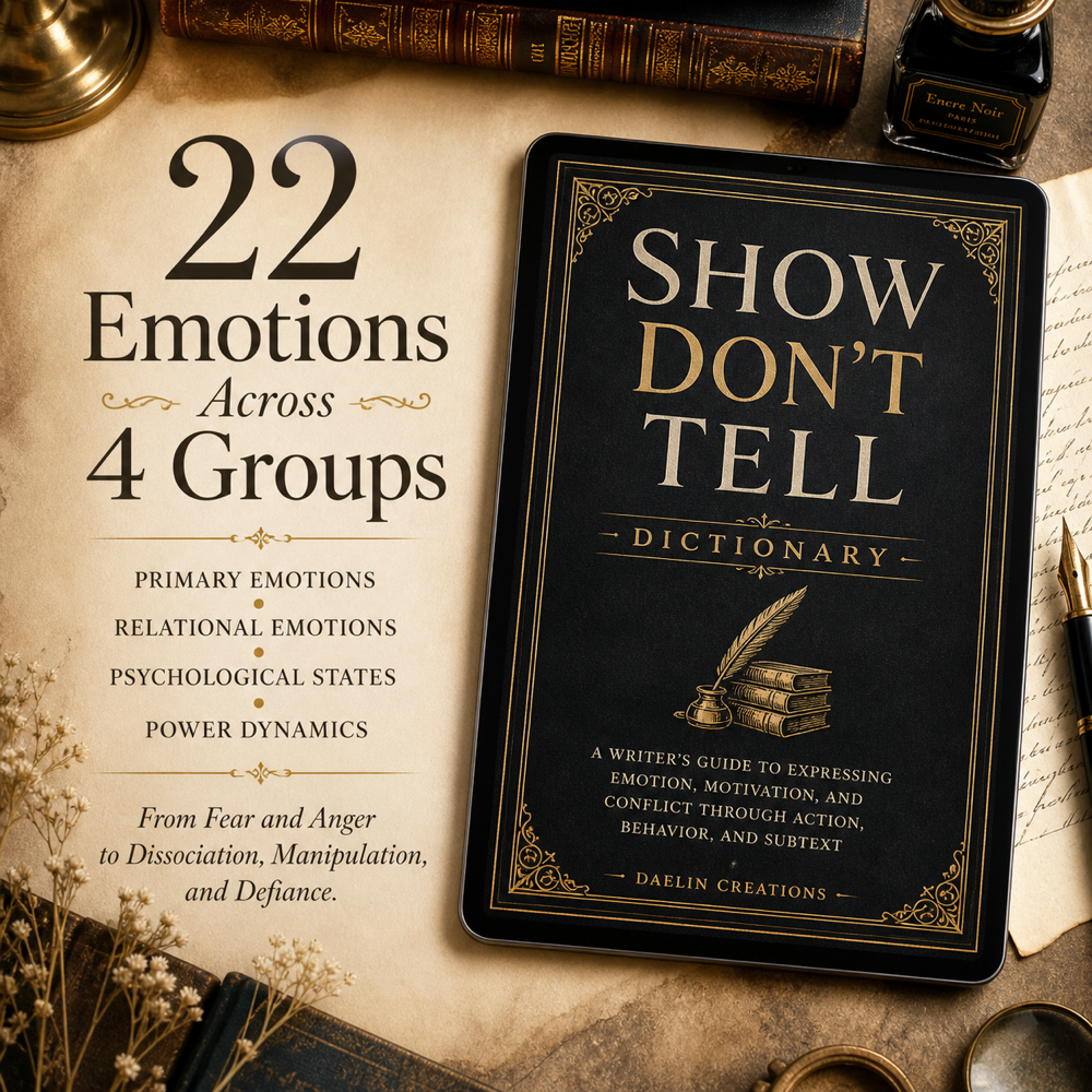 Show Don't Tell Guide for Writers — image 2