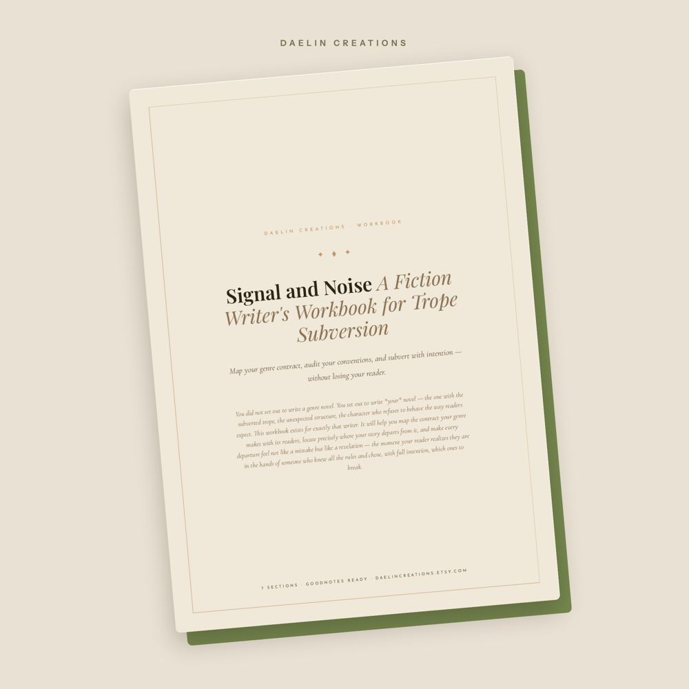 Trope Subversion Workbook for Fiction Writers — image 2