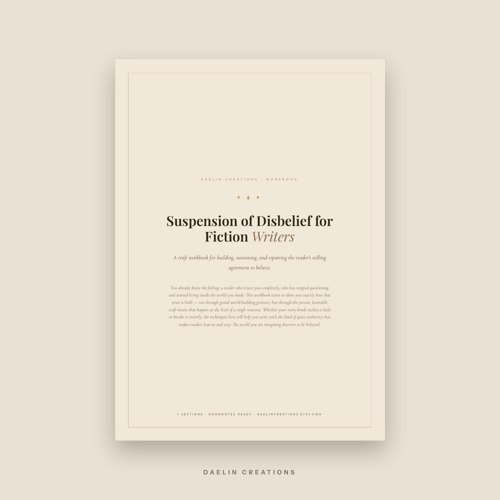 Suspension of Disbelief Workbook