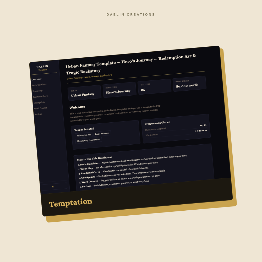 Urban Fantasy Template — image 2