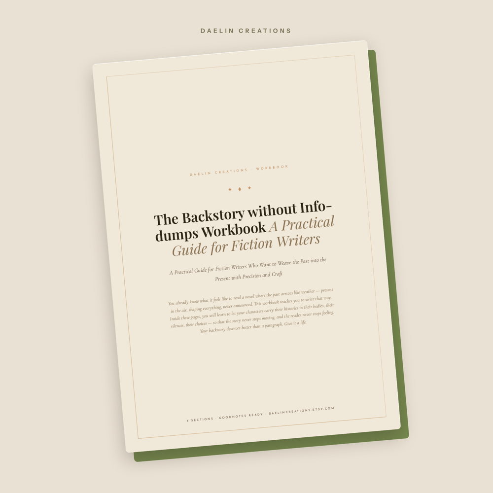 Backstory Without Info-Dumps Workbook — image 2