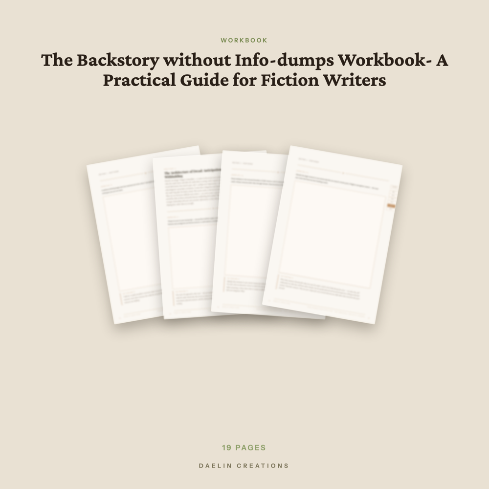 Backstory Without Info-Dumps Workbook — image 3