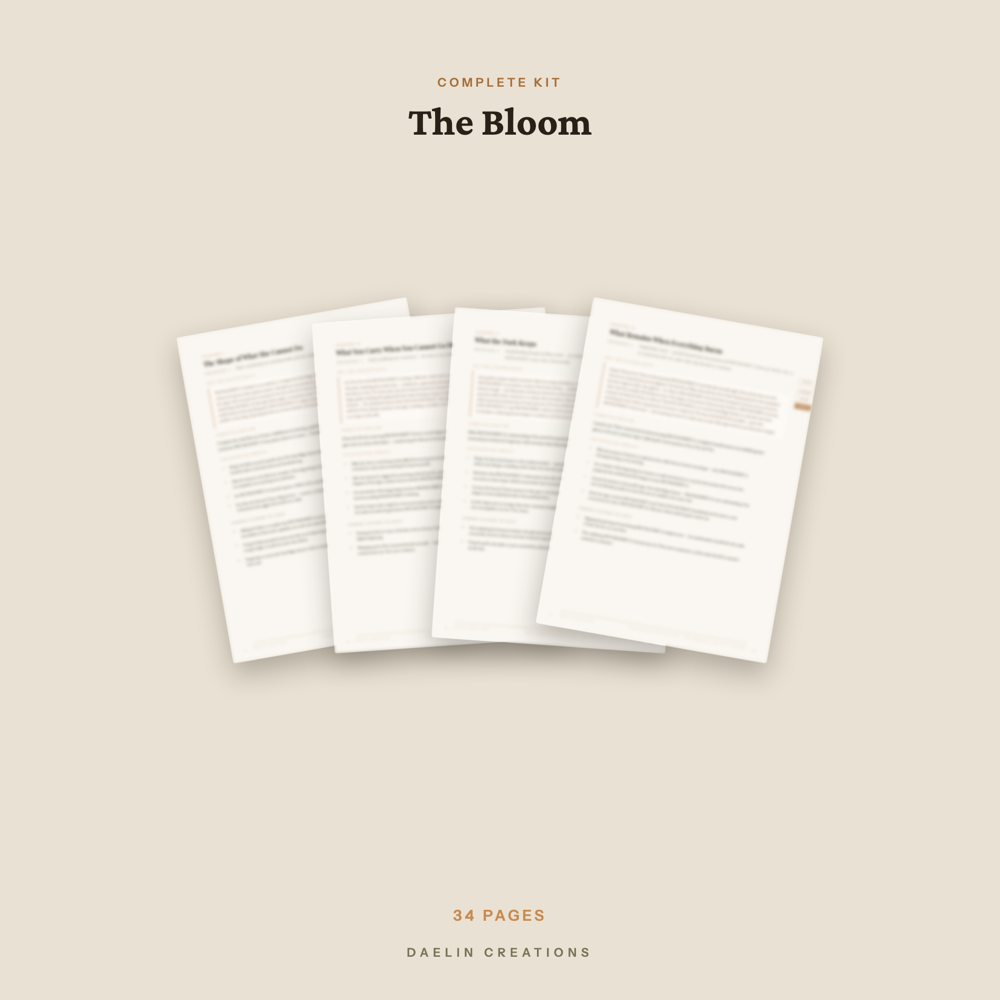 The Bloom Story Structure Planner — image 3
