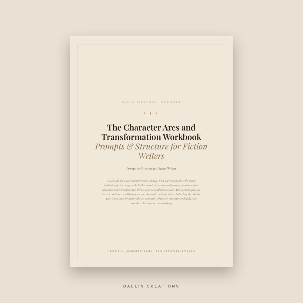 Character Arc Workbook for Fiction Writers