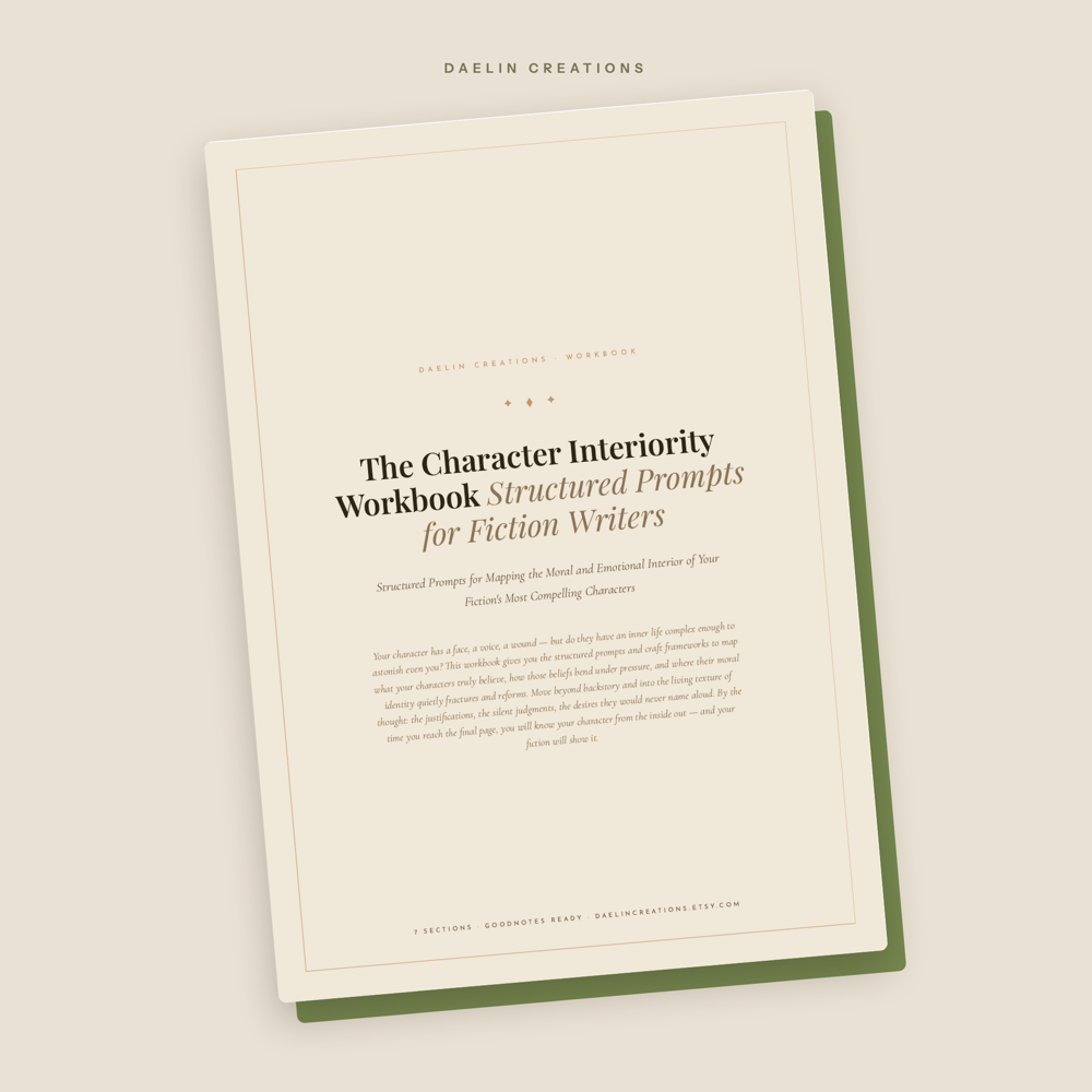 Character Interiority Workbook — image 2