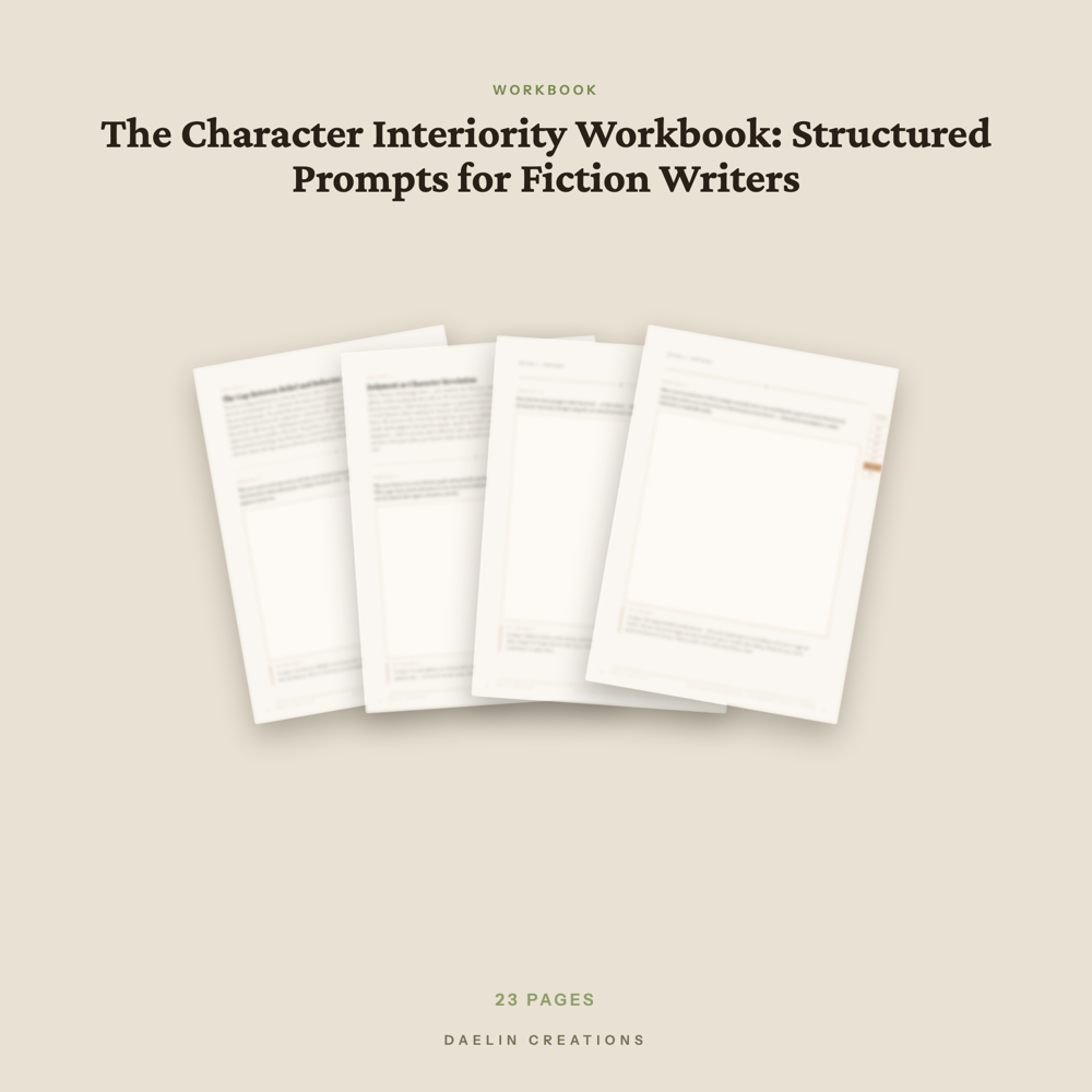 Character Interiority Workbook — image 3
