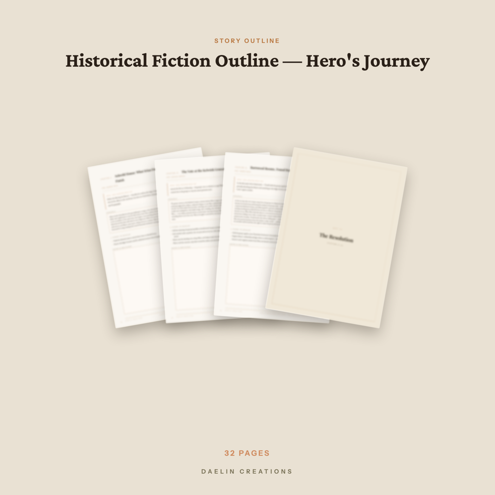 Historical Fiction Novel Outline — image 3