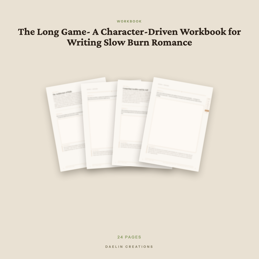 Slow Burn Romance Writing Workbook — image 3