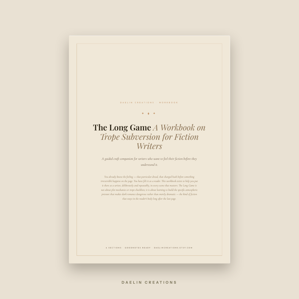 Dark Romance Writing Workbook