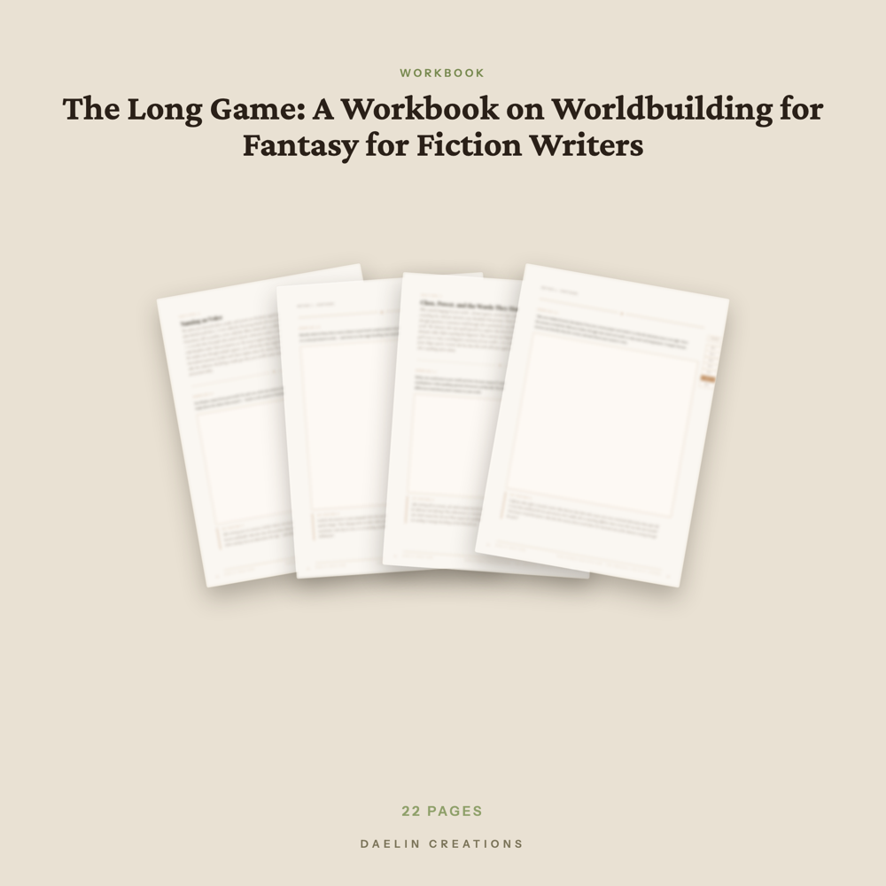Fantasy Worldbuilding Workbook for Fiction Writers — image 3