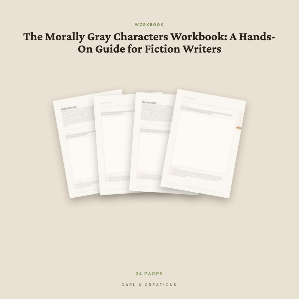 Morally Gray Characters Workbook — image 3