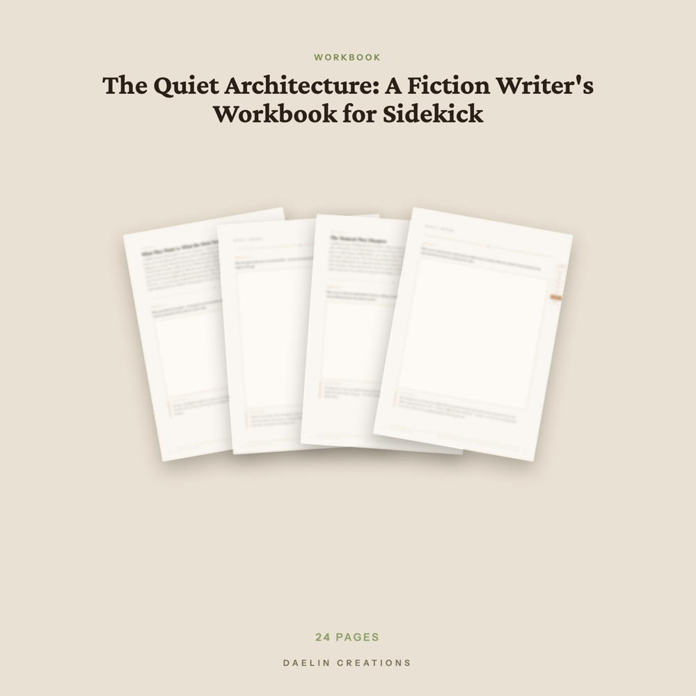 Sidekick Character Workbook for Fiction Writers — image 3