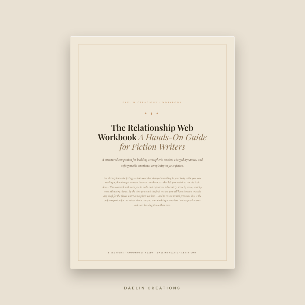 Relationship Web Workbook for Fiction Writers