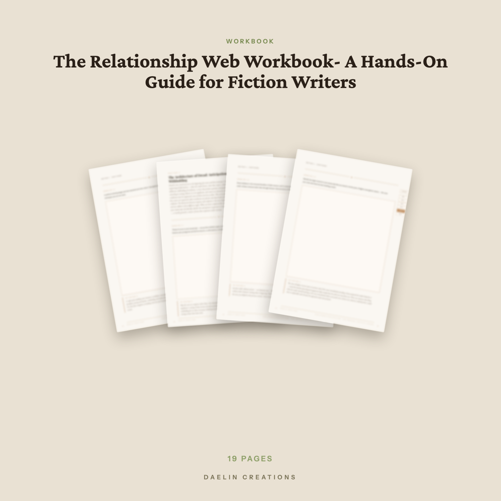 Relationship Web Workbook for Fiction Writers — image 3